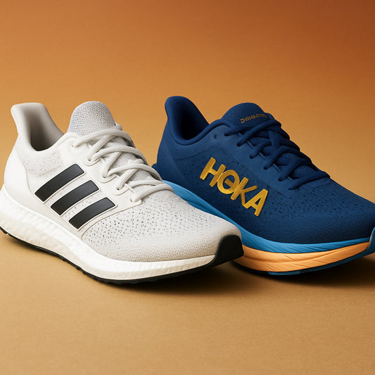 Featured image for adidas Pureboost vs Hoka Arahi: Performance Running Shoe Showdown