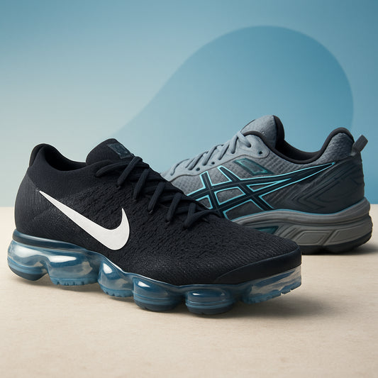 Featured image for Nike Vapormax Flyknit vs Asics Gel Venture: Expert Comparison