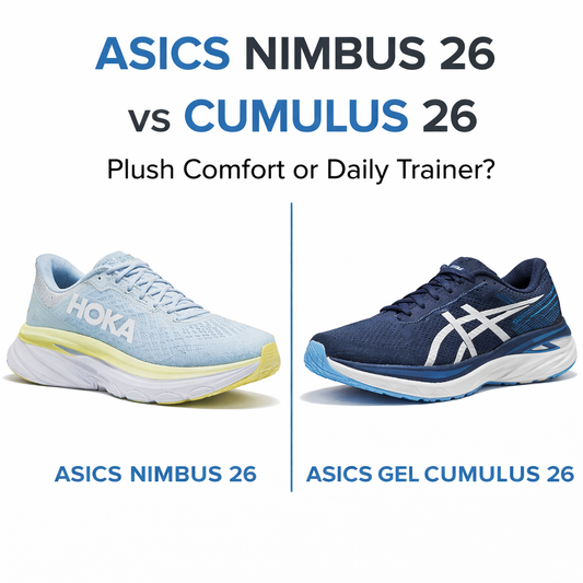 ASICS Gel-Nimbus 26 vs ASICS Gel-Cumulus 26: Which Should You Buy?
