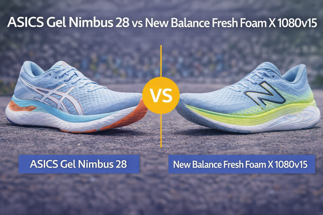 ASICS Gel Nimbus 28 vs New Balance Fresh Foam X 1080v15