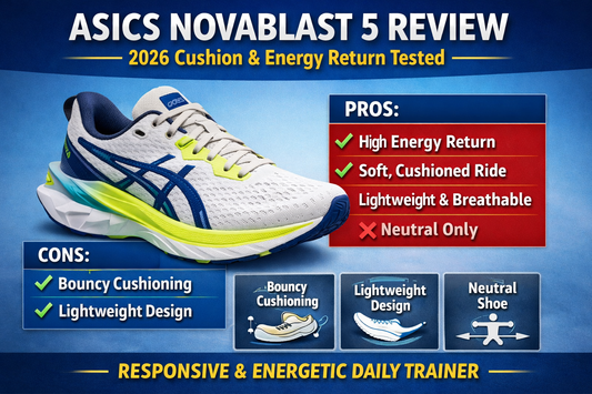 ASICS Novablast 5 Review: Cushioning, Ride & Energy Return featured guide image