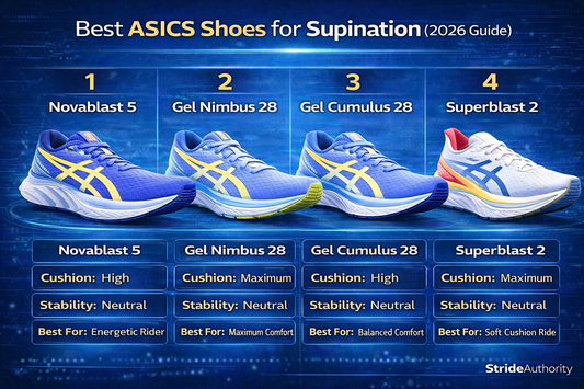 Best ASICS Shoes for Supination (2026 Guide)