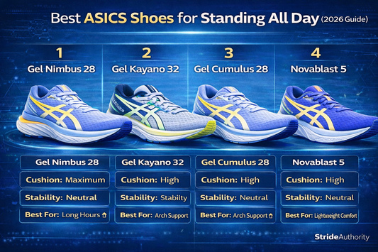 Best ASICS Shoes for Standing All Day (2026 Guide)