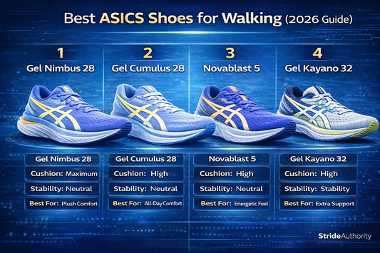 Best ASICS Shoes for Walking (2026 Guide)