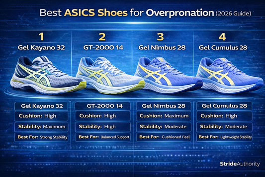 Best ASICS Shoes for Overpronation (2026 Guide)