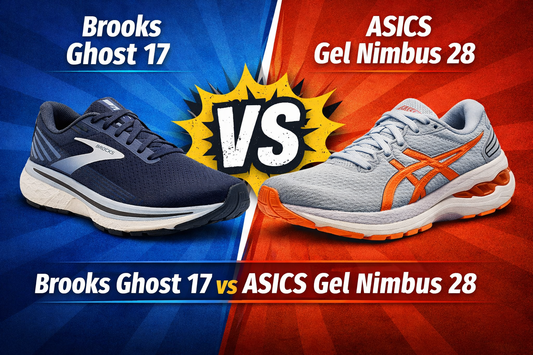 Brooks Ghost 17 vs ASICS Gel Nimbus 28 (2026): Which Should You Buy?