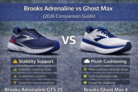 Brooks Adrenaline vs Ghost Max (2026 Comparison Guide)