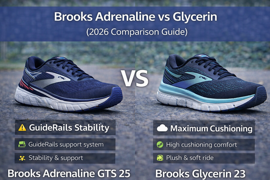 Brooks Adrenaline vs Glycerin comparison