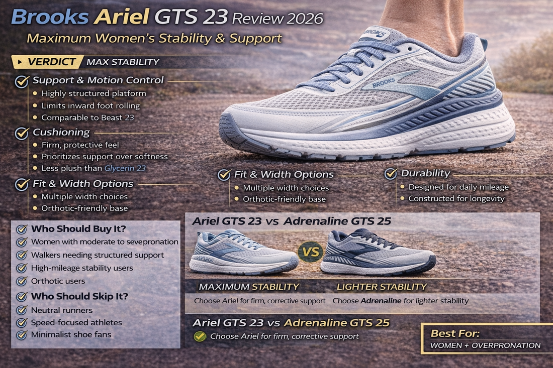 Brooks Ariel GTS 23 review 2026