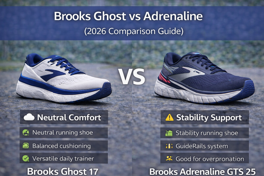 Brooks Ghost 17 vs Adrenaline GTS 25: Which Running Shoe is Right for You?