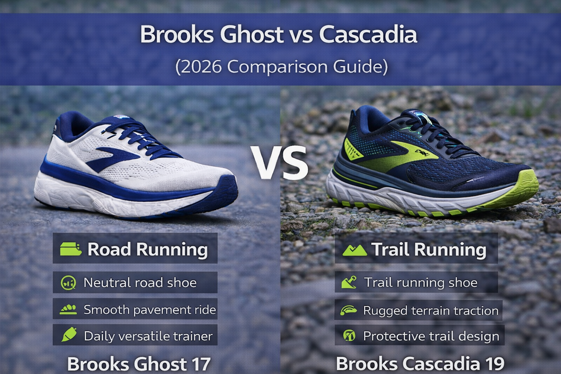 Brooks Ghost vs Cascadia (2026 Comparison Guide)