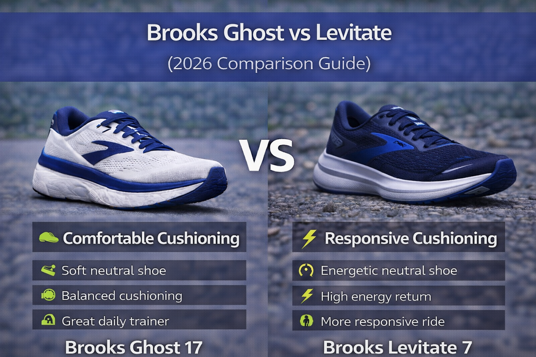 Brooks Ghost vs Levitate (2026 Comparison)