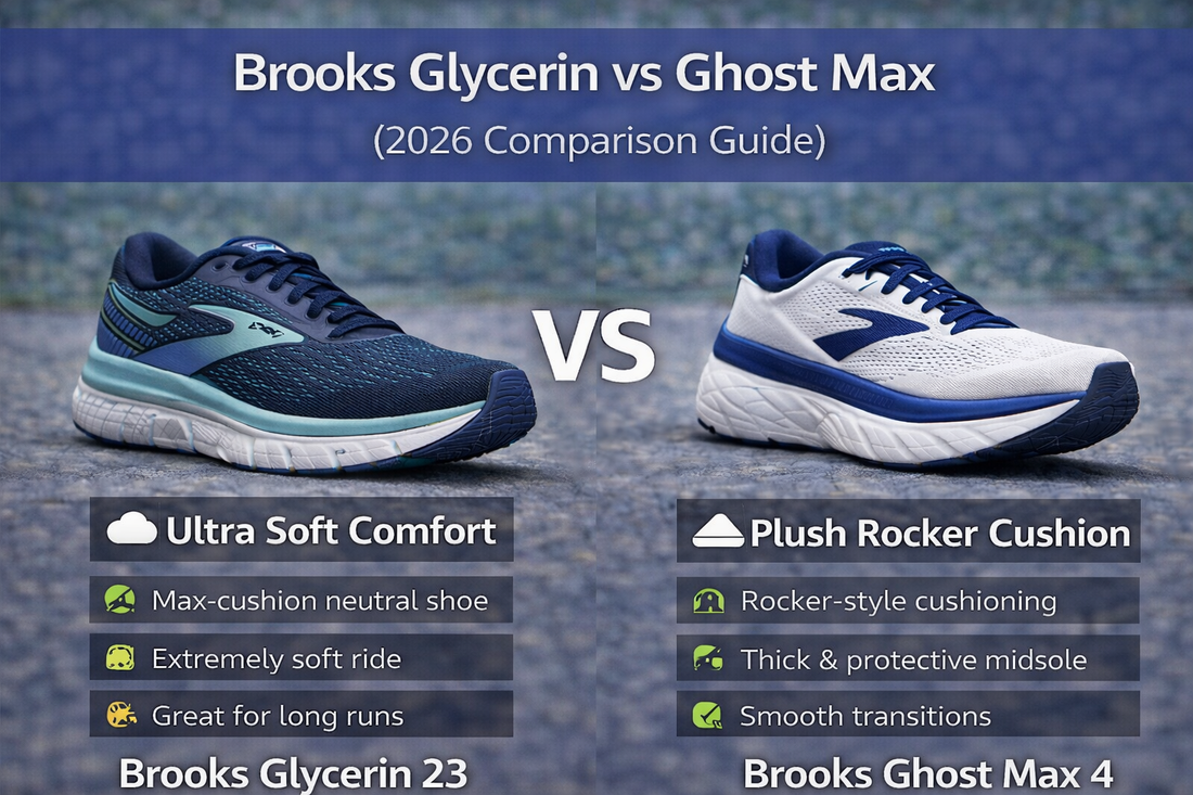 Brooks Glycerin vs Ghost Max (2026 Comparison Guide)
