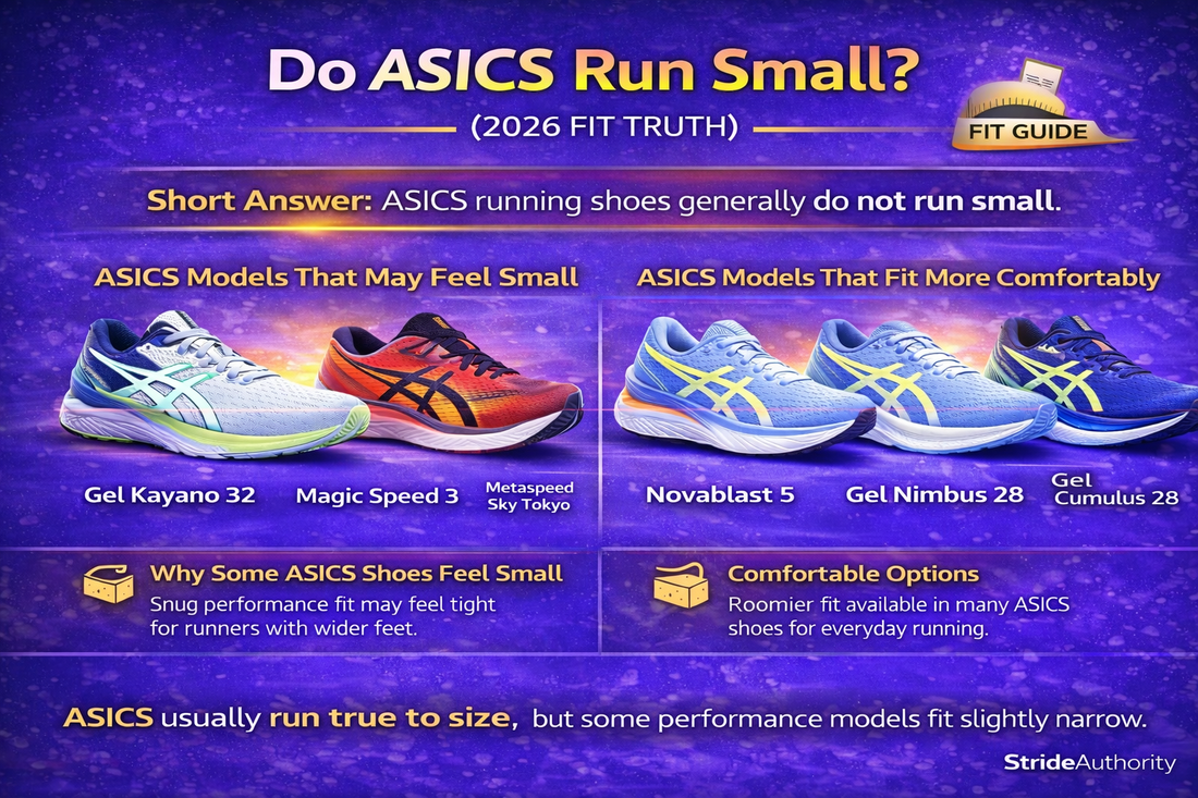 Do ASICS Run Small? (2026 Fit Truth)