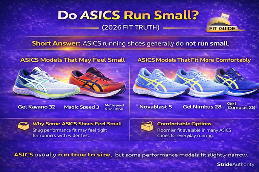 Do ASICS Run Small? (2026 Fit Truth)