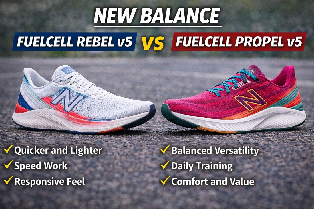 FuelCell Rebel v5 vs FuelCell Propel v5: Which New Balance Shoe Wins?