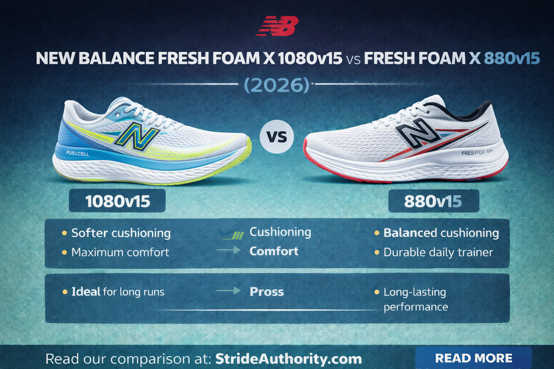 New Balance Fresh Foam X 1080v15 vs Fresh Foam X 880v15 (2026)