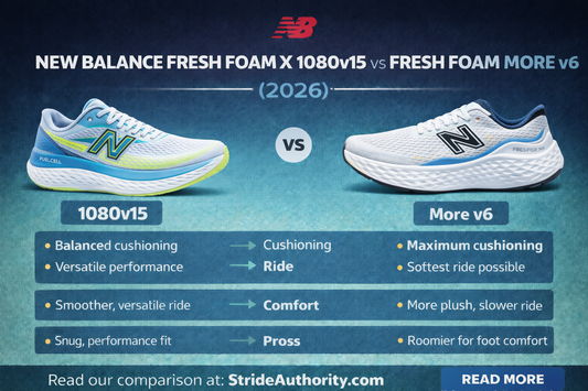 New Balance Fresh Foam X 1080v15 vs Fresh Foam More v6 (2026)