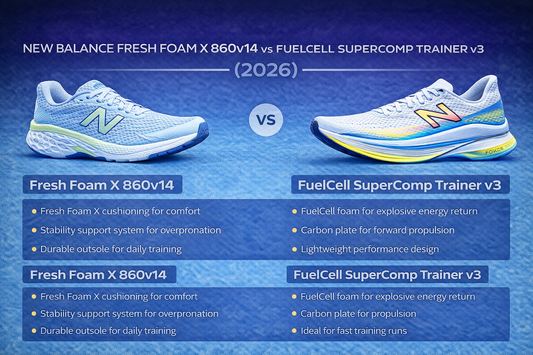 New Balance Fresh Foam X 860v14 vs FuelCell SuperComp Trainer v3 (2026)
