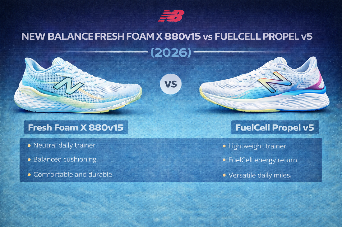 New Balance Fresh Foam X 880v15 vs FuelCell Propel v5 (2026)