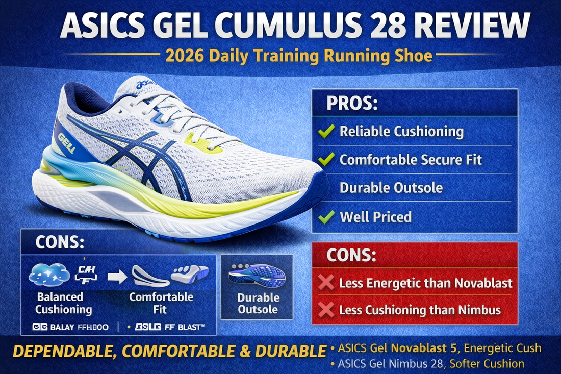 ASICS Gel Cumulus 28 Review: Reliable Daily Running Shoe for 2026