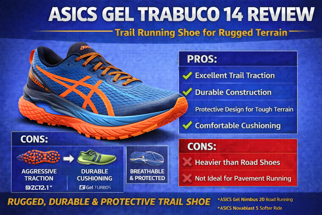ASICS Gel Trabuco 14 Review: Durable Trail Running Shoe for Rugged Terrain