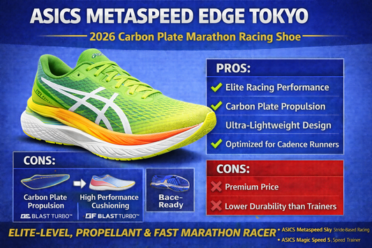 ASICS Metaspeed Edge Tokyo Review: Carbon Plate Racing Shoe for Cadence Runners