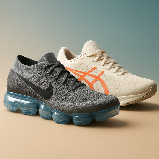 Featured image for Nike Vapormax Flyknit vs ASICS Novablast: Detailed Comparison