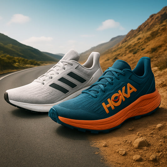 Featured image for Adidas Solarboost vs Hoka Speedgoat: Performance Shoe Comparison