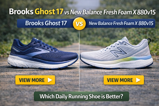 Brooks Ghost 17 vs New Balance Fresh Foam X 880v15
