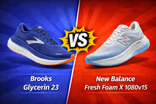 Brooks Glycerin 23 vs New Balance 1080v15