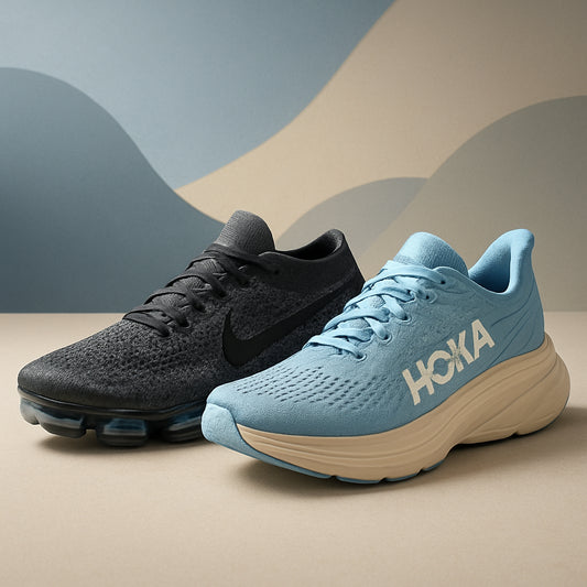Featured image for Nike Vapormax Flyknit vs Hoka Clifton: Performance Comparison