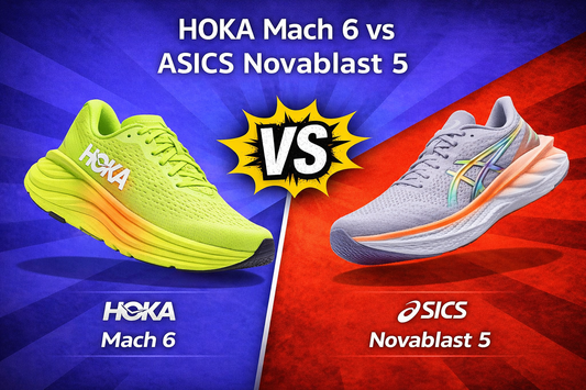 HOKA Mach 6 vs ASICS Novablast 5 