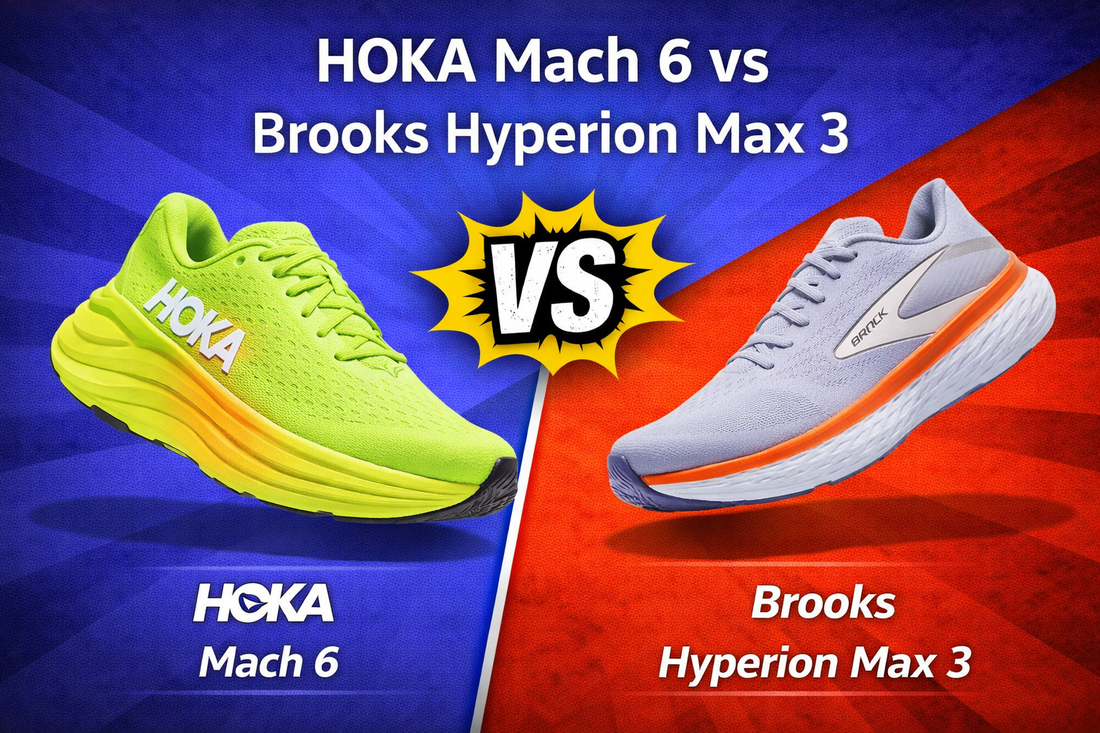 HOKA Mach 6 vs Brooks Hyperion Max 3