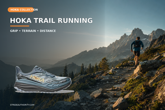 HOKA Trail Running Shoes for varied terrain and distance