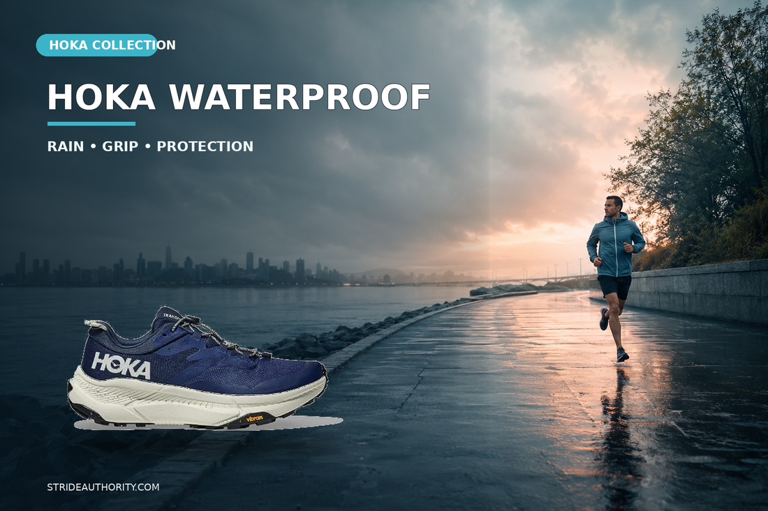 HOKA Waterproof Shoes for rain and wet conditions