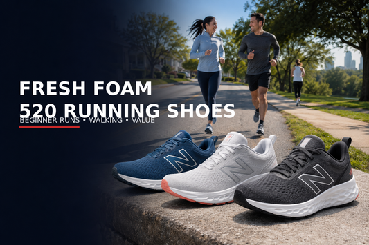New Balance Fresh Foam 520 running shoes for beginner running and walking