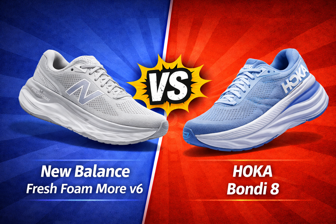 New Balance Fresh Foam More v6 vs HOKA Bondi 8