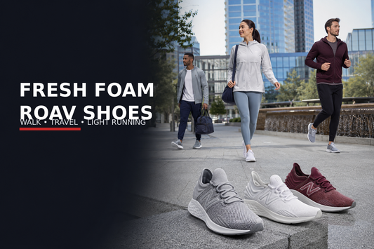 New Balance Fresh Foam Roav shoes for walking and light running
