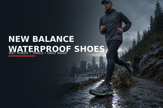 New Balance waterproof shoes for wet roads and trails
