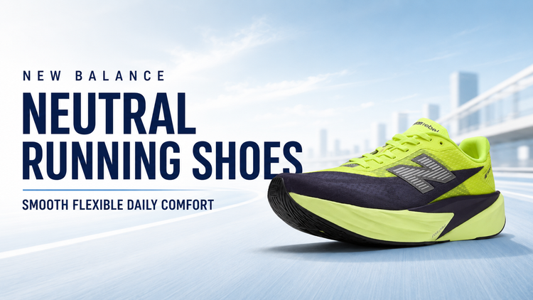 New Balance neutral running shoes collection banner