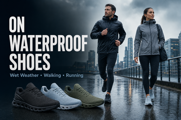 On Waterproof Shoes for wet-weather walking and running