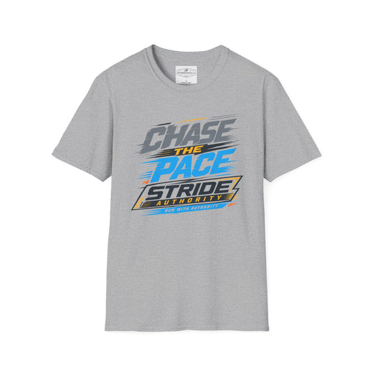 Chase the Pace Stride Racing T-Shirt GT-2000 Steel Grey/Steel Grey/Yamabuki