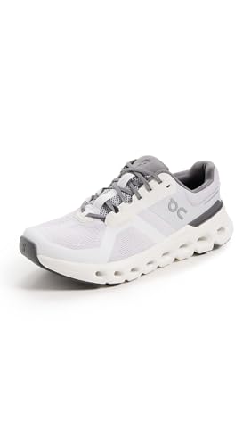 On Men's Cloudrunner 2 Sneakers, Frost | White, 9 Medium US