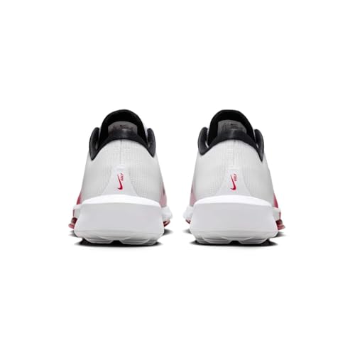Nike Revolution 7 (FD0217-101, White/University Red/Pure Platinum/Black) Size 9
