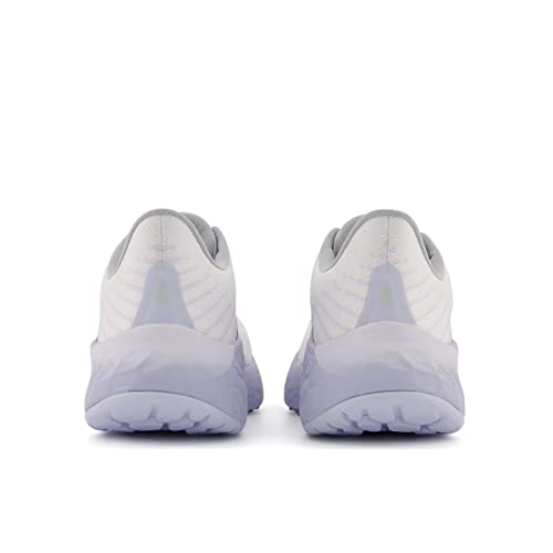 New Balance Women's Fresh Foam X Vongo V5 Running Shoe, White/Silver Mink/Libra, 5 Wide US