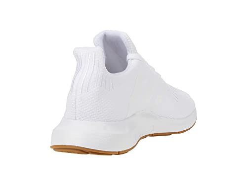 adidas Originals Men's Swift Run Shoe, White/White/Gum, 9.5