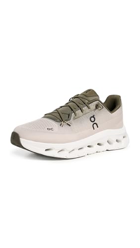 On Men's Cloudtilt Sneakers, Olive/Desert, 11 Medium US