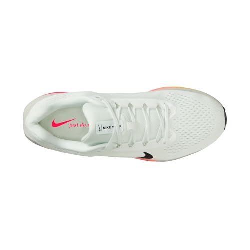 Nike Men's Winflo 11 Road Running Shoes, Summit White/Black-Bright Crimson, 9.5