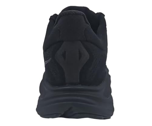 HOKA Clifton 10 Womens Shoes Size 8, Color: Black/Black - alternate view 4